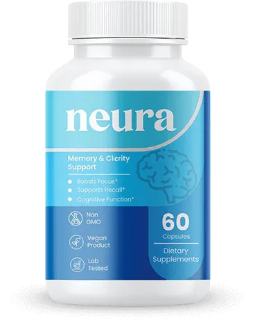 Neura premium brain support supplement bottle