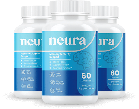 Neura supplement packaging and capsules